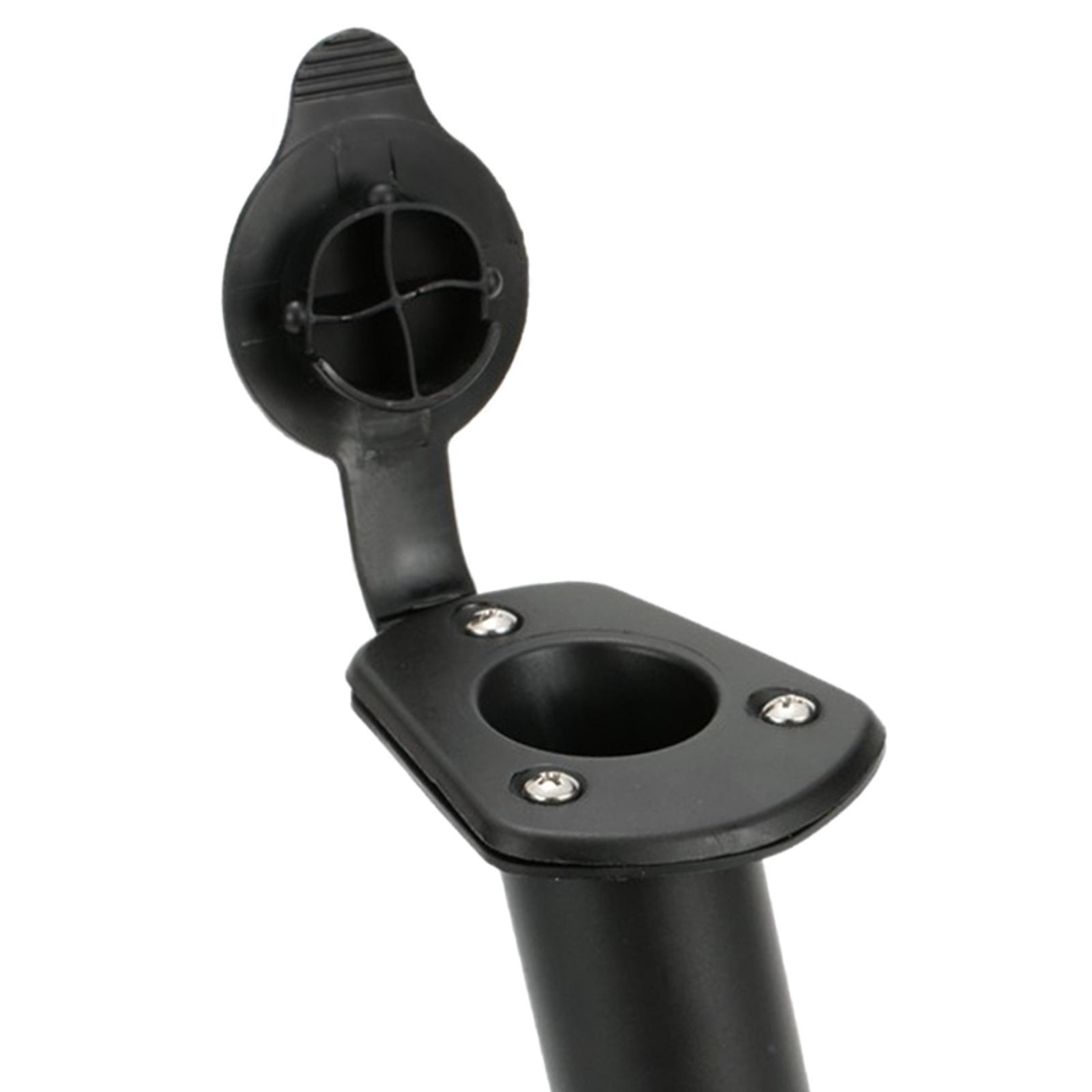 Flush Mount Fishing Rod Holders Fishing Pole Holders Boat Rod Holder Insert Fishing Tackle 30 Degrees Screws Hardware for Yacht Bank Fishing