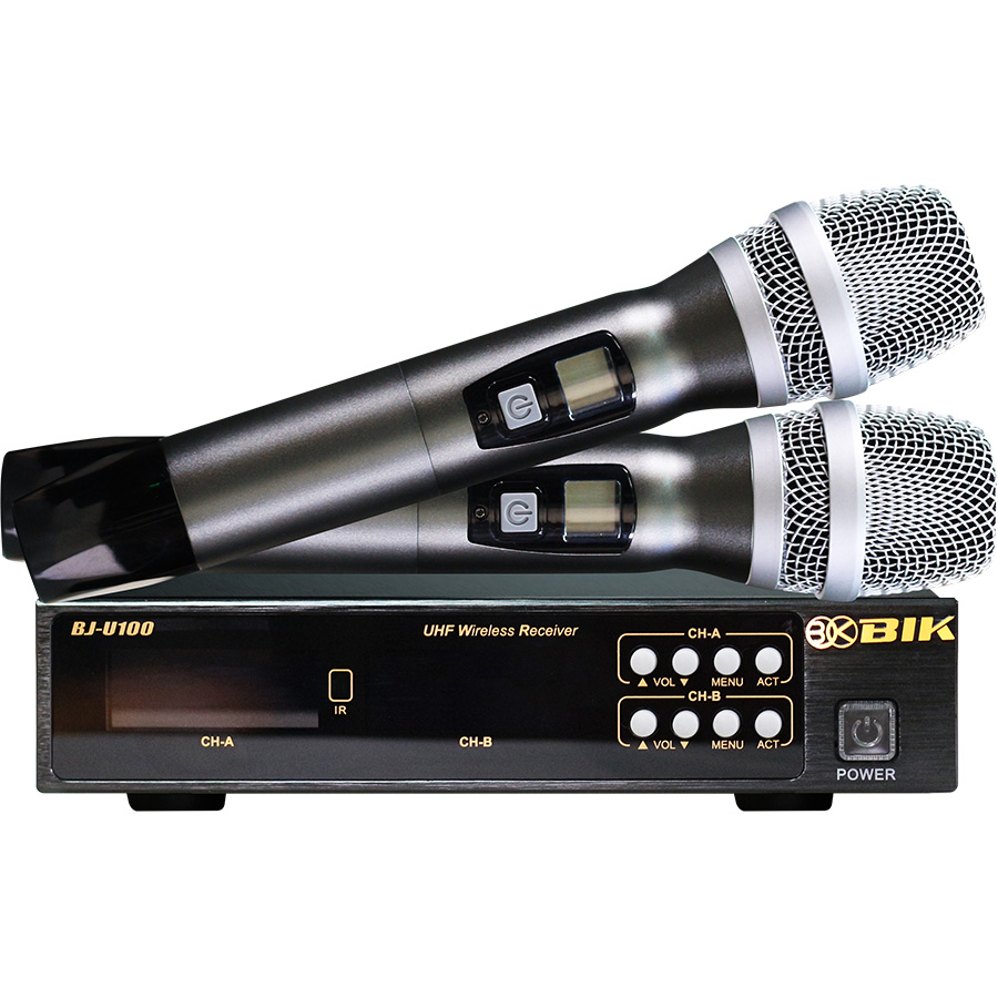 Micro Karaoke Không Dây BIK U100 - Hàng chính hãng