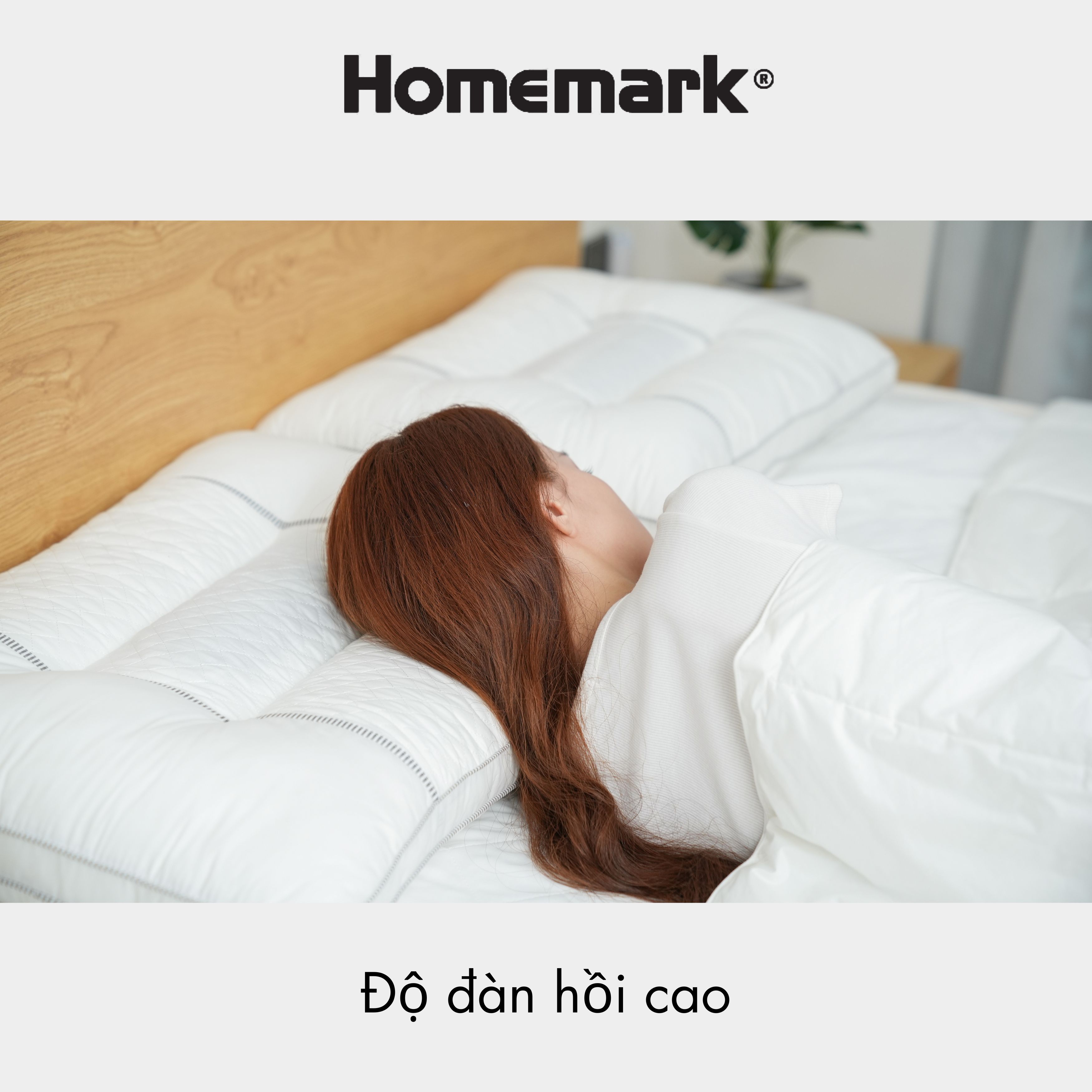 Ruột Gối Kiều Mạch Homemark Cao Cấp - Hỗ Trợ Giấc Ngủ Sâu, Êm Ái, Tự Nhiên, Thoáng Khí - Kích Thước 50x70cm