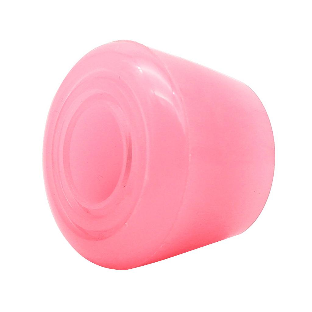 Durable PU Roller Skate Stoppers Toe Stop Rubber Skate Braking Plug Pad Replacement for Skating Practice Training Accessories