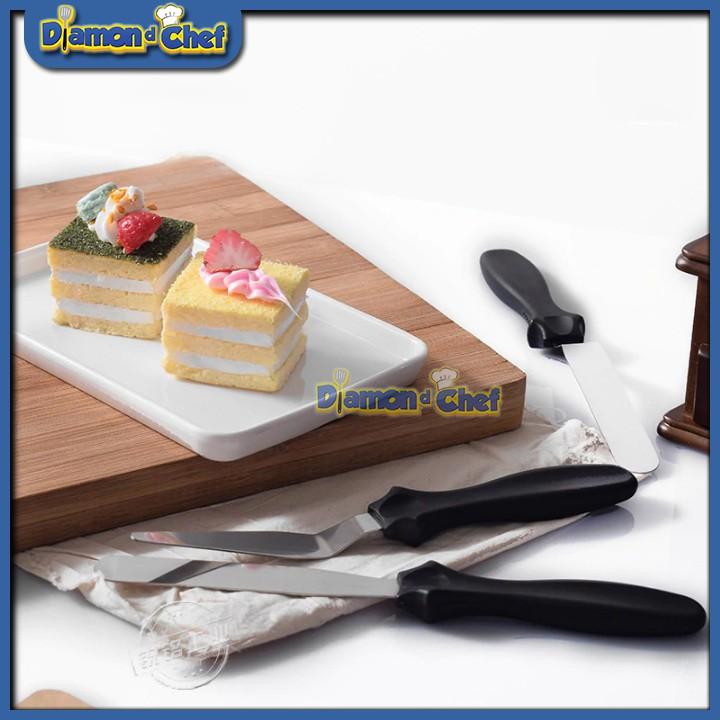 Bộ 3 dao chà láng mini trang trí bánh tiện lợi