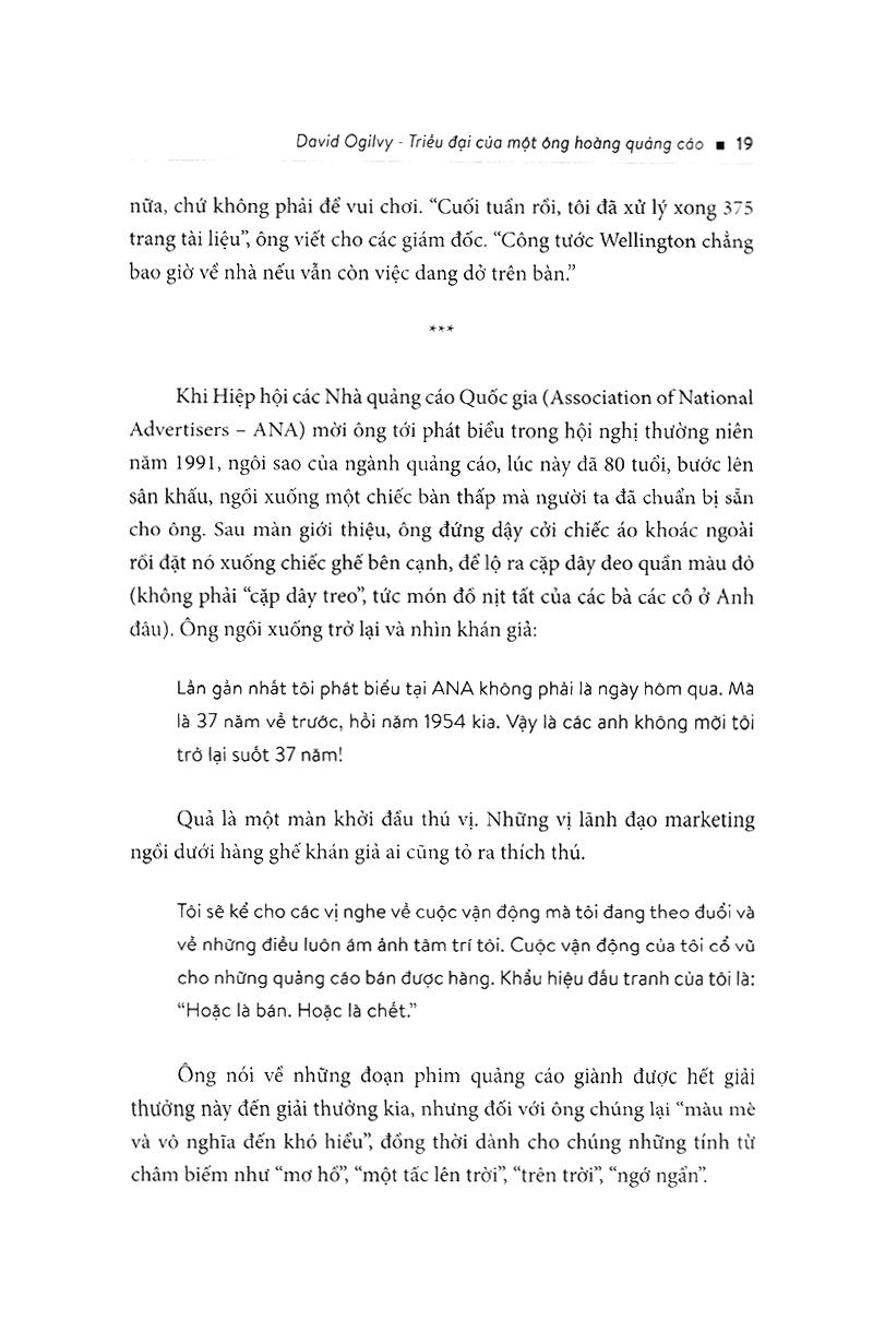 Sách David Ogilvy - Triều Đại Của Một Ông Hoàng Quảng Cáo
