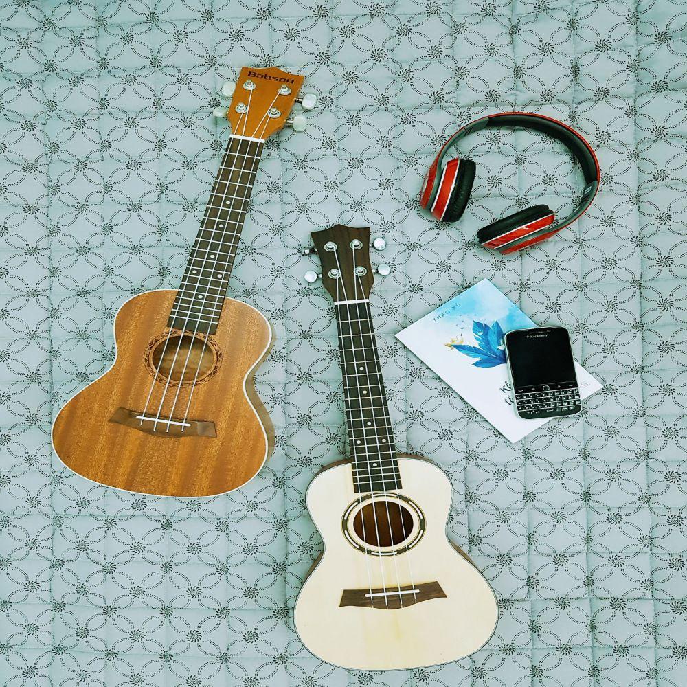 Đàn ukulele concert size 23 inch full mahogany