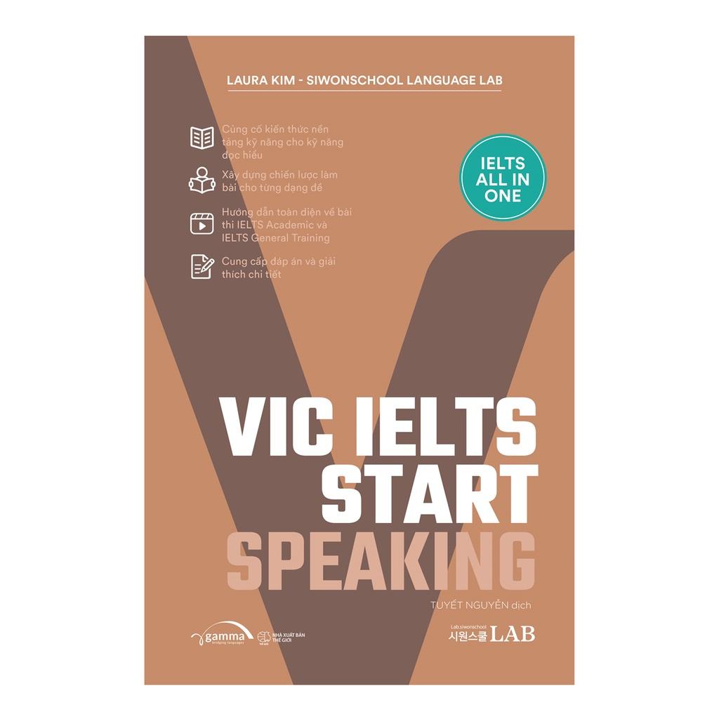 VIC IELTS START - IELTS All in One (Combo 4 cuốn) - Bản Quyền