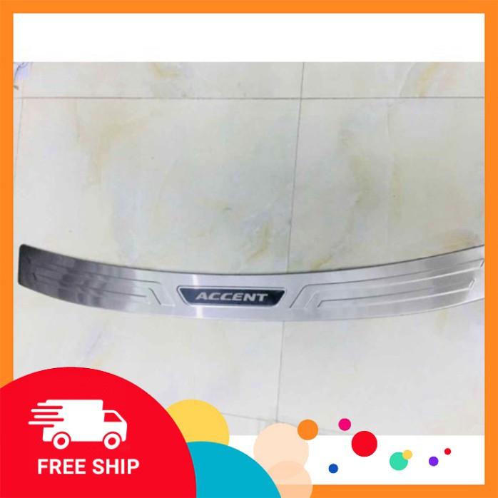 Full bộ ốp chống trầy cốp dành cho Huyndai Accent 2018-2021 Trong ngoài mẫu Inox Cao cấp