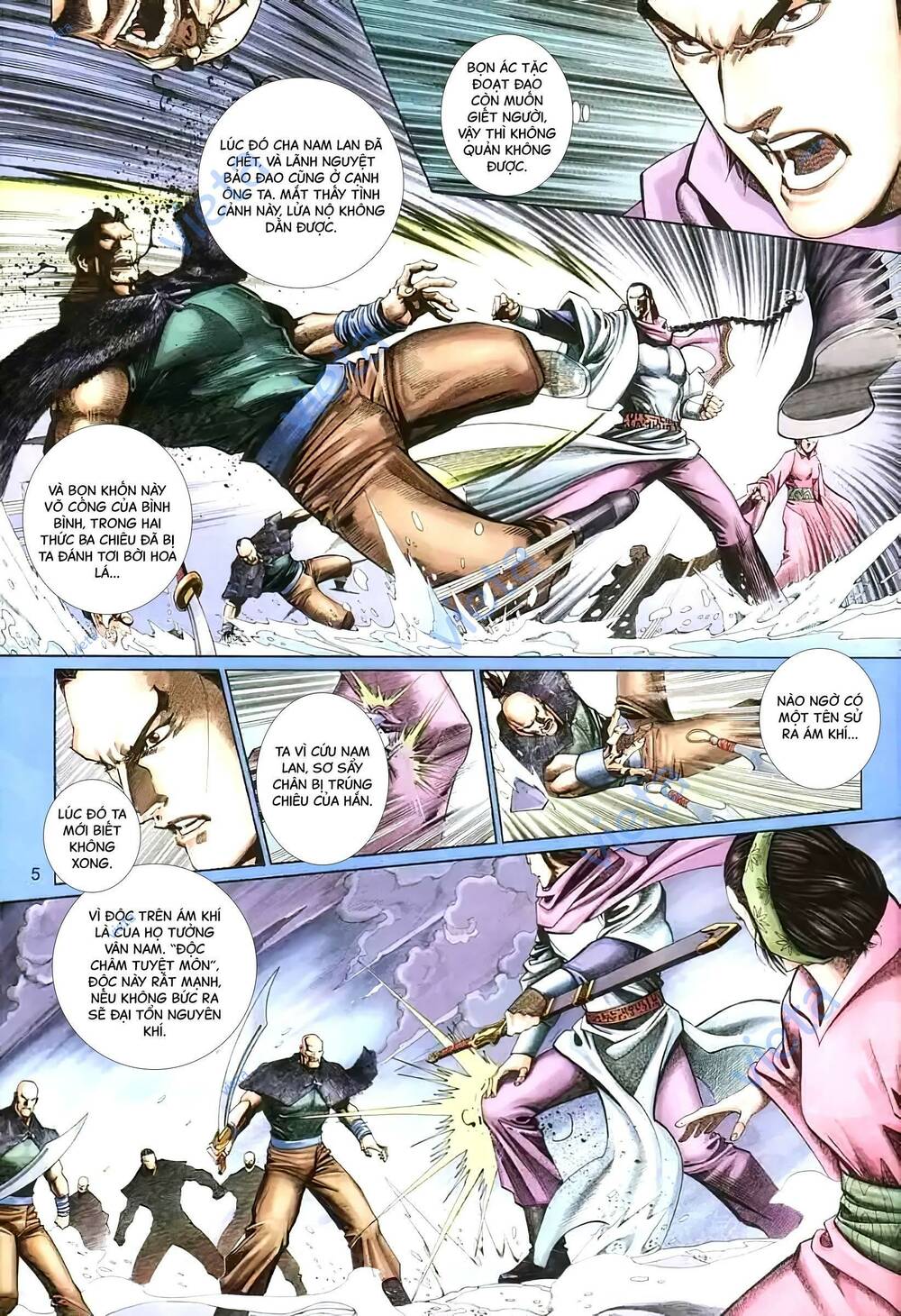 tuyết sơn phi hồ - mã vinh thành chapter 8 5