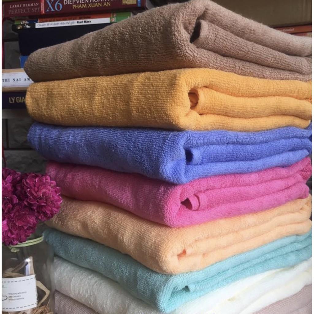 Khăn tắm cotton xuất dư, kt 70*140cm, nặng 320g