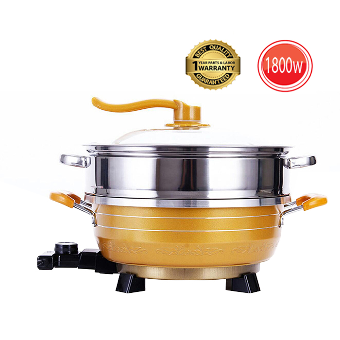 Nổi lẩu điện đa năng MATIKA 6L 1800W MTK-9032 - Hàng chính hãng