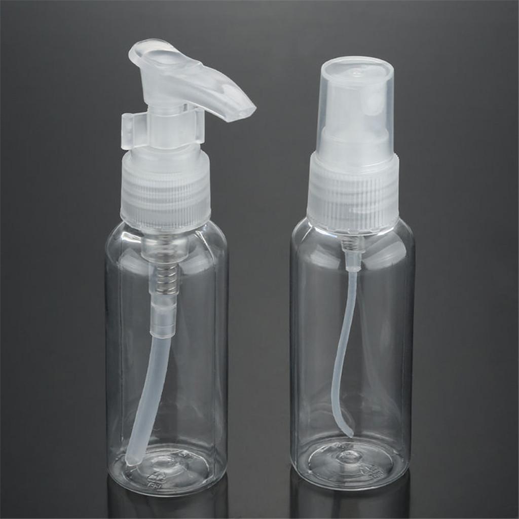 6Pcs Mini Empty Travel Wash Cosmetic Perfume Atomizing Spray Bottle Kit