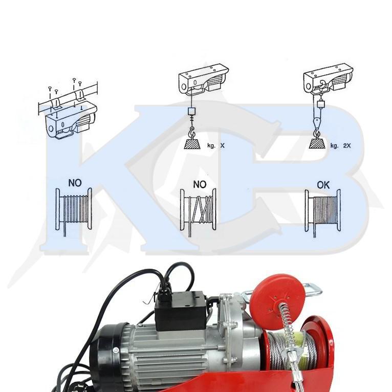 Tời Điện 600W KIO PA 300
