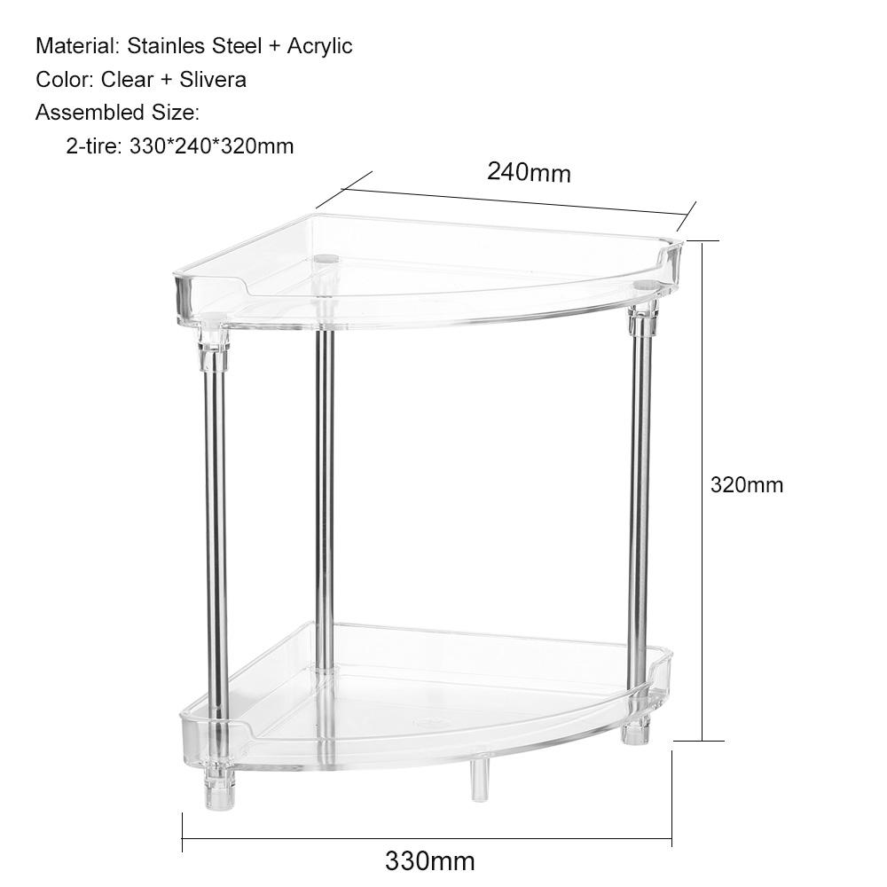 Kệ 2 tầng để nhà bếp, phòng tắm