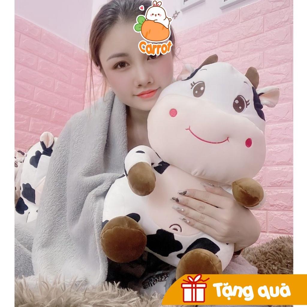 Bộ chăn gối văn phòng Bò xinh,Mèo xinh Cua xinh, Khủng long đáng yêu. Gấu bông đẹp cho bé chất vải miniso