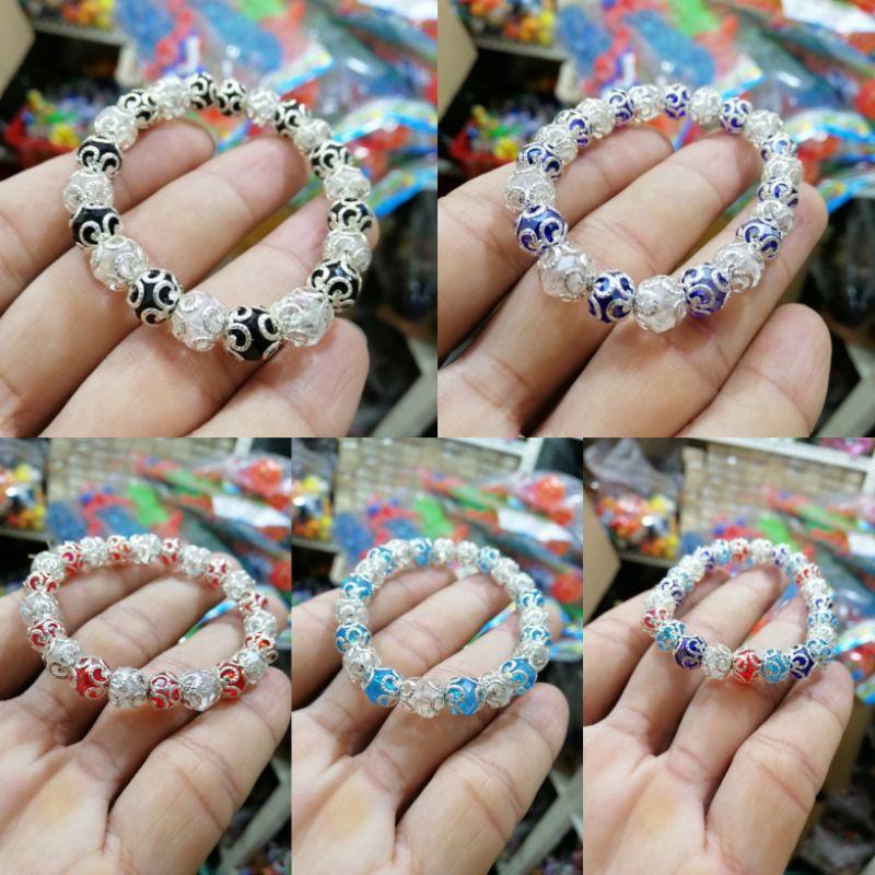 DÂY TAY PHA LÊ XỎ CÁCH CHỤP NHIỀU MÀU