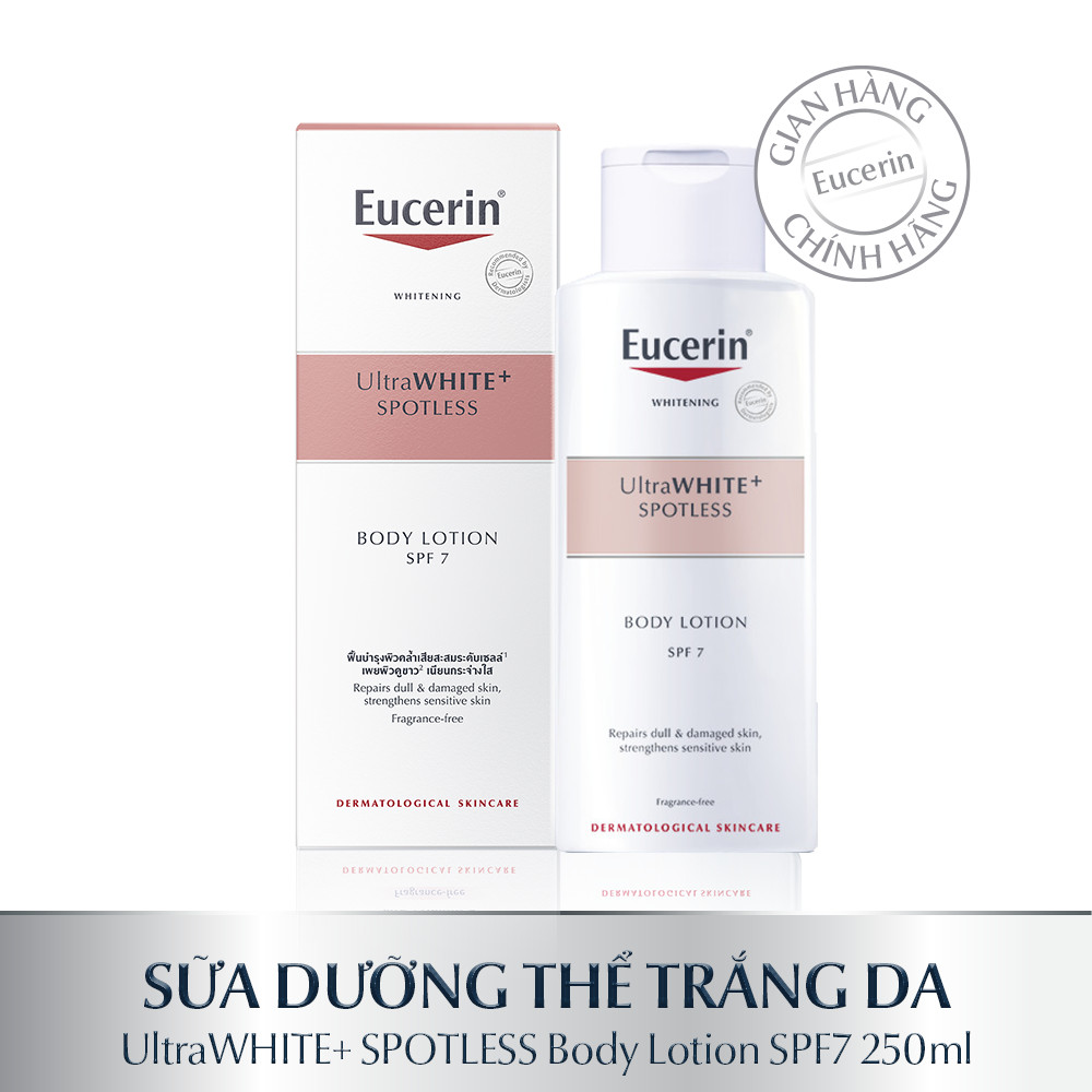 Sữa Dưỡng Thể Trắng Da Eucerin UltraWHITE+ SPOTLESS Body Lotion SPF7 250ml