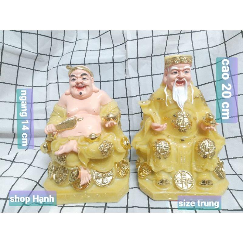 Ông Địa Thần Tài bột đá vàng_hàng Việt Nam