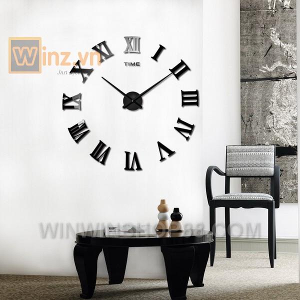 Đồng hồ dán tường số La Mã V.2 - Winz.vn