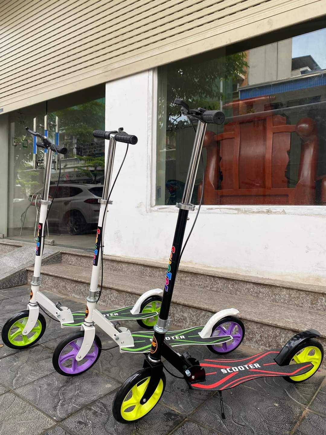 Xe trượt scooter mới độ tuổi từ 7 tuổi trở lên