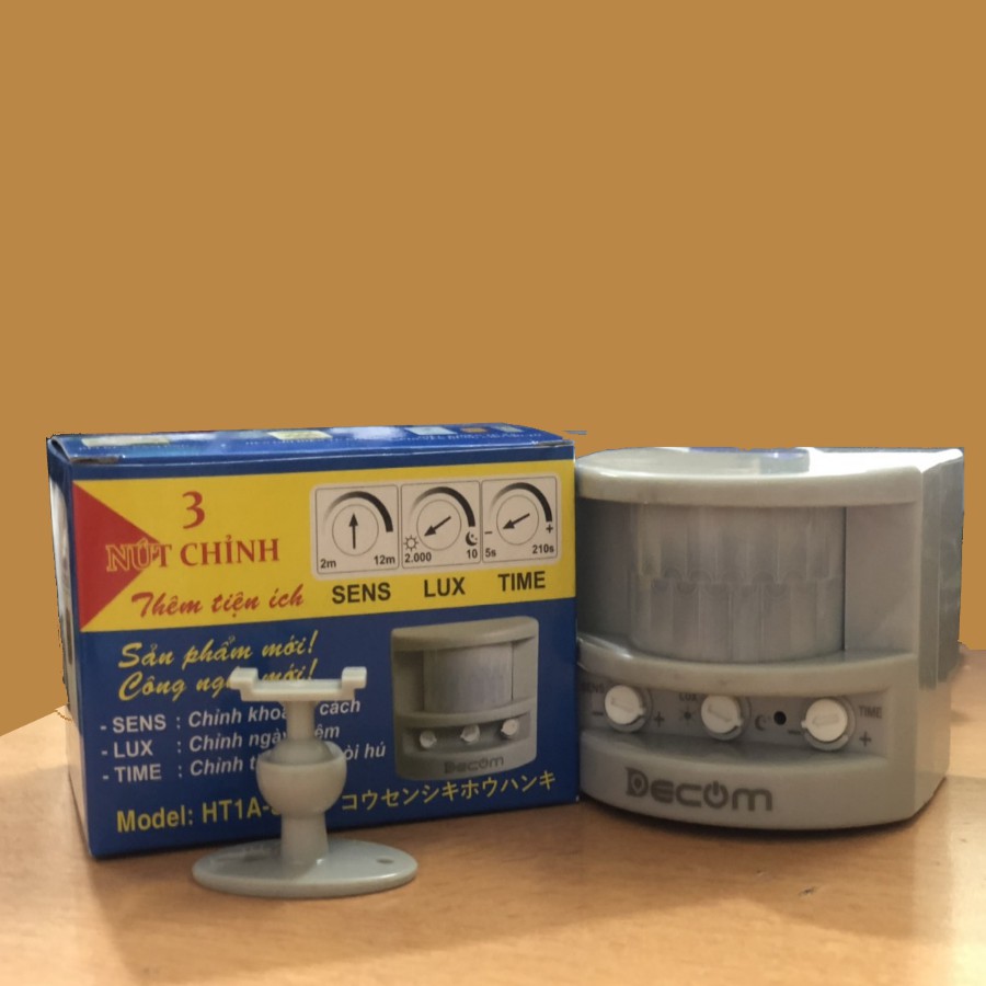 02 cái Báo động hồng ngoại HT1A-S 3 nút chỉnh -bản mới của HT1A