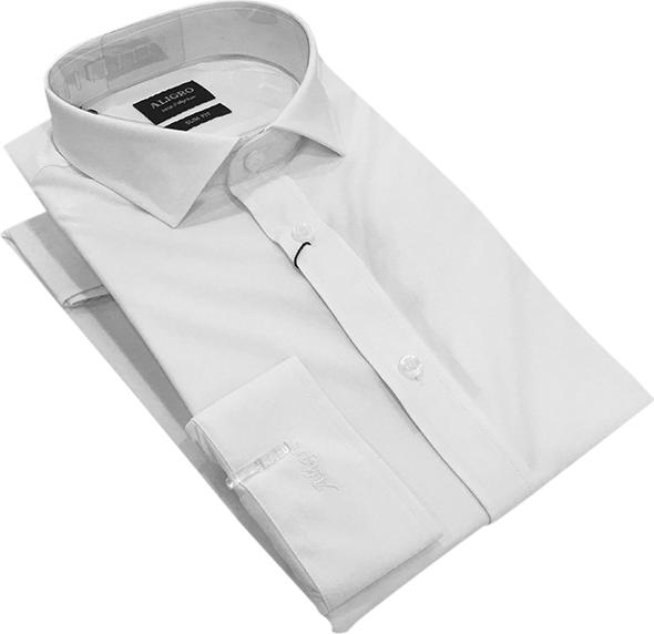 ÁO SƠ MI DÀI TAY CÔNG SỞ DÁNG SLIM MÃ ALGS163
