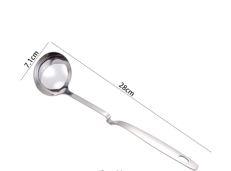 Sét 2 Muôi Vá Múc Canh Cao Cấp - Thép Không Gỉ