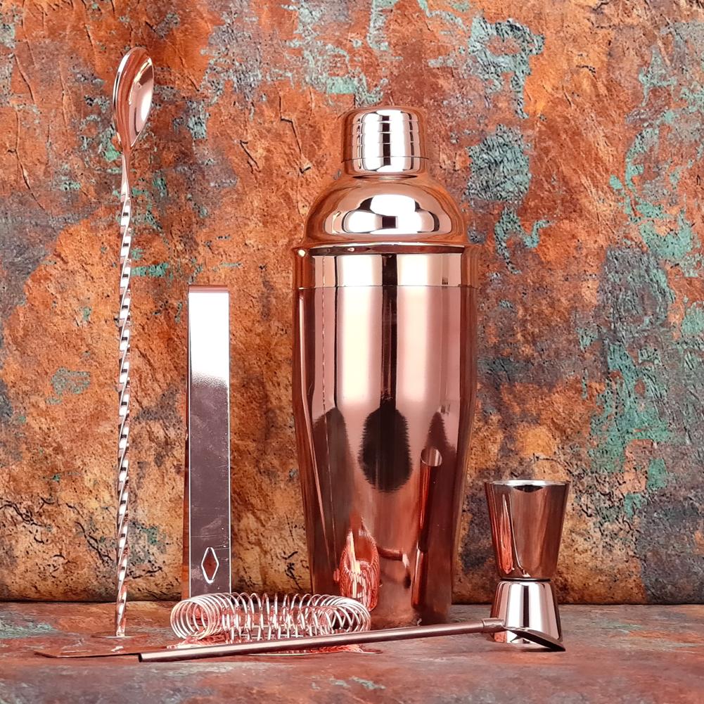 Bộ 6 Dụng Cụ Làm Cocktail Bằng Thép Không Gỉ