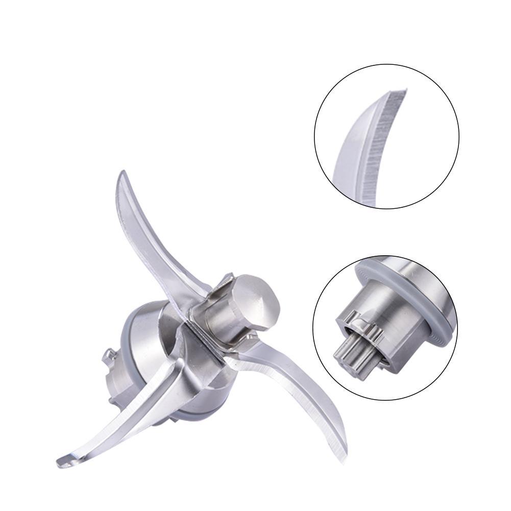 Đồng Hồ Nam Dây Thép Không Gỉ Máy Ép Thay Thế Lưỡi Dao 4 Cho Vorwerk Thermomix TM21 Dụng Cụ Nhà Bếp Trái Cây Thịt Pha Máy Phụ Kiện