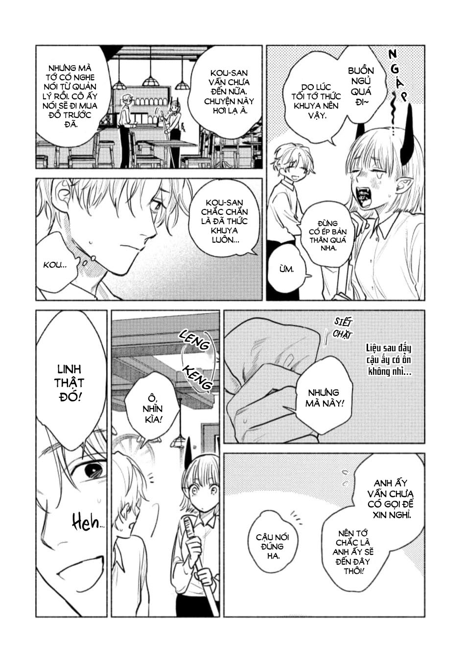 yêu đương mãnh liệt với cậu cún dữ dằn chapter 2 11