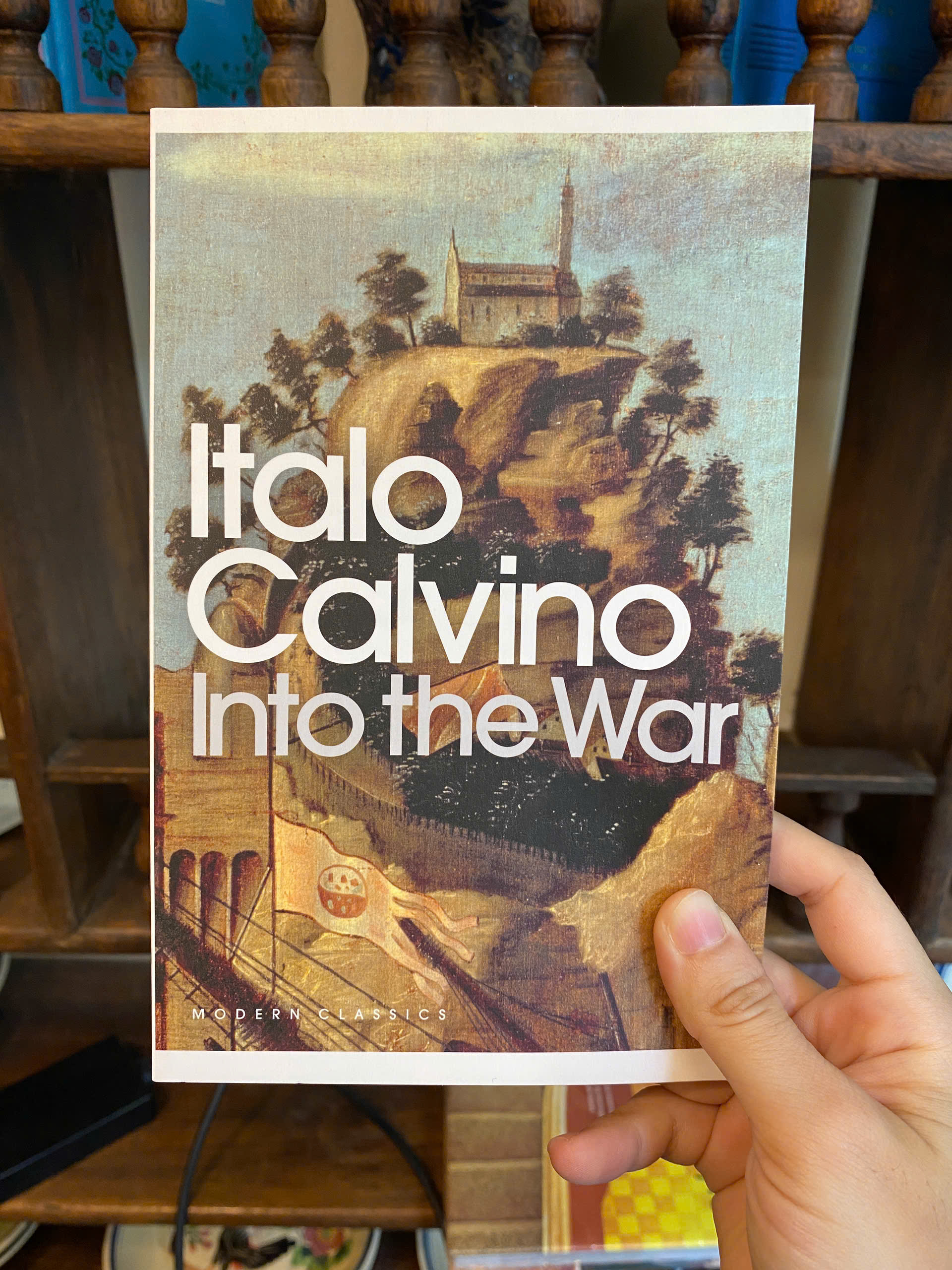 Sách - Into the War by Italo Calvino | Fiction / Short Stories / Italian Literature / Ngoại văn