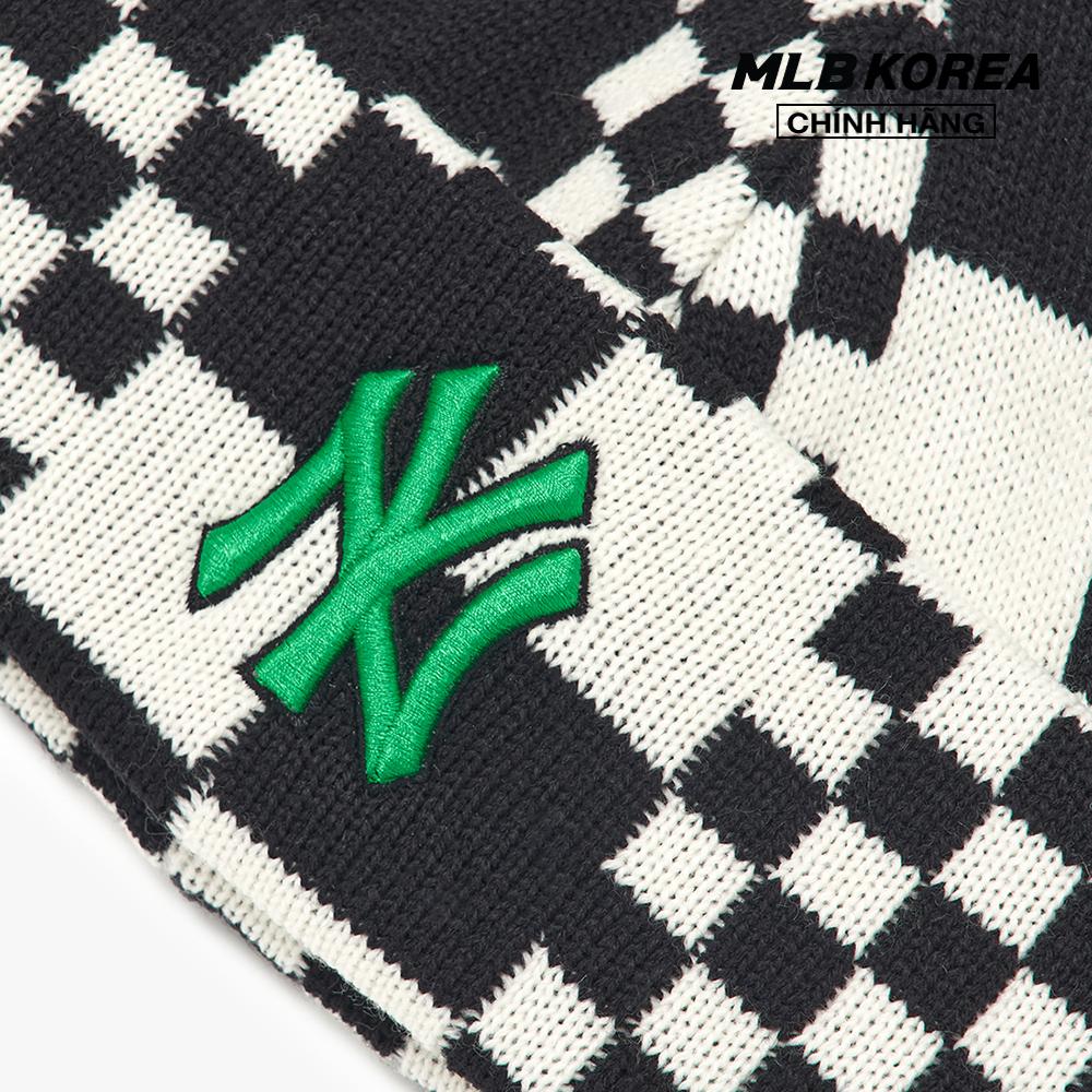 MLB - Nón len Checker Board Beanie 3ABNS0226