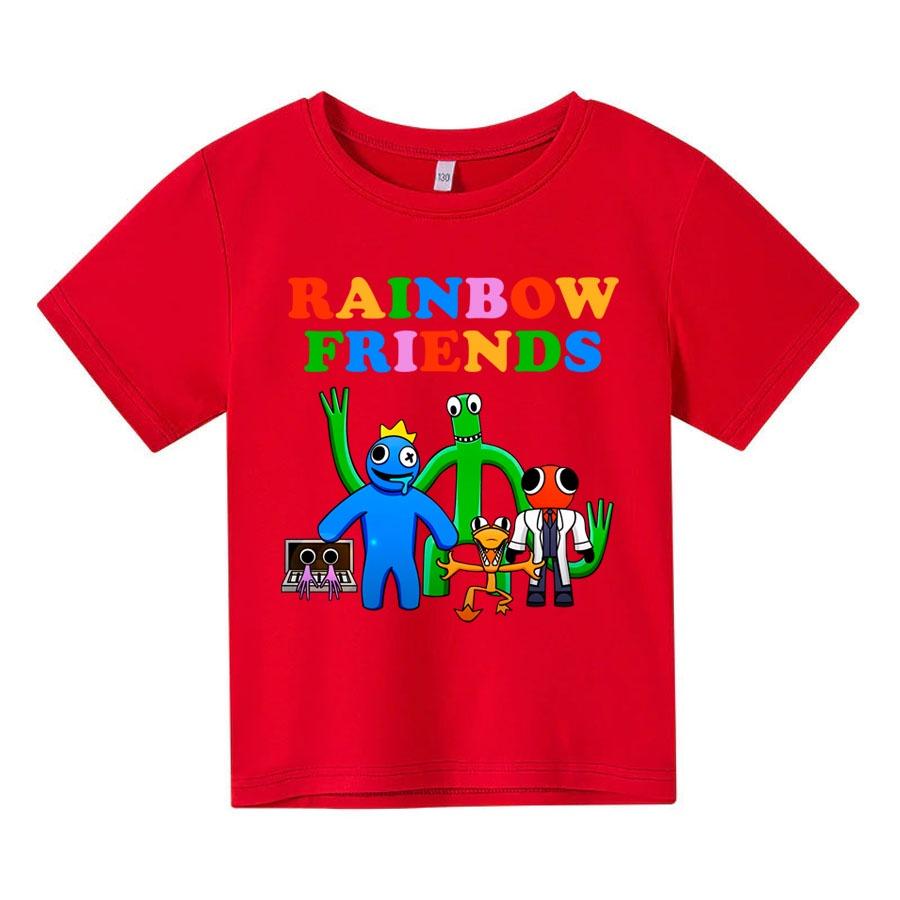 Áo thun trẻ em RIANBOW, 4 màu, có size người lớn, Anam Store