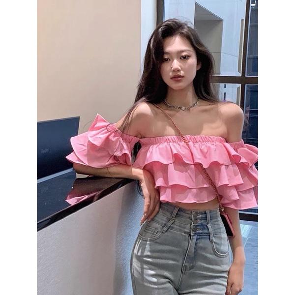 áo tần bèo trễ vai