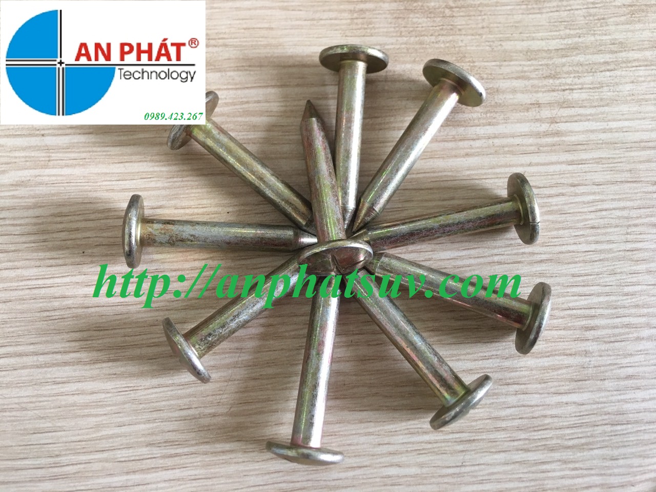 Đinh mốc trắc địa 3Cm/ 5Cm / 7Cm