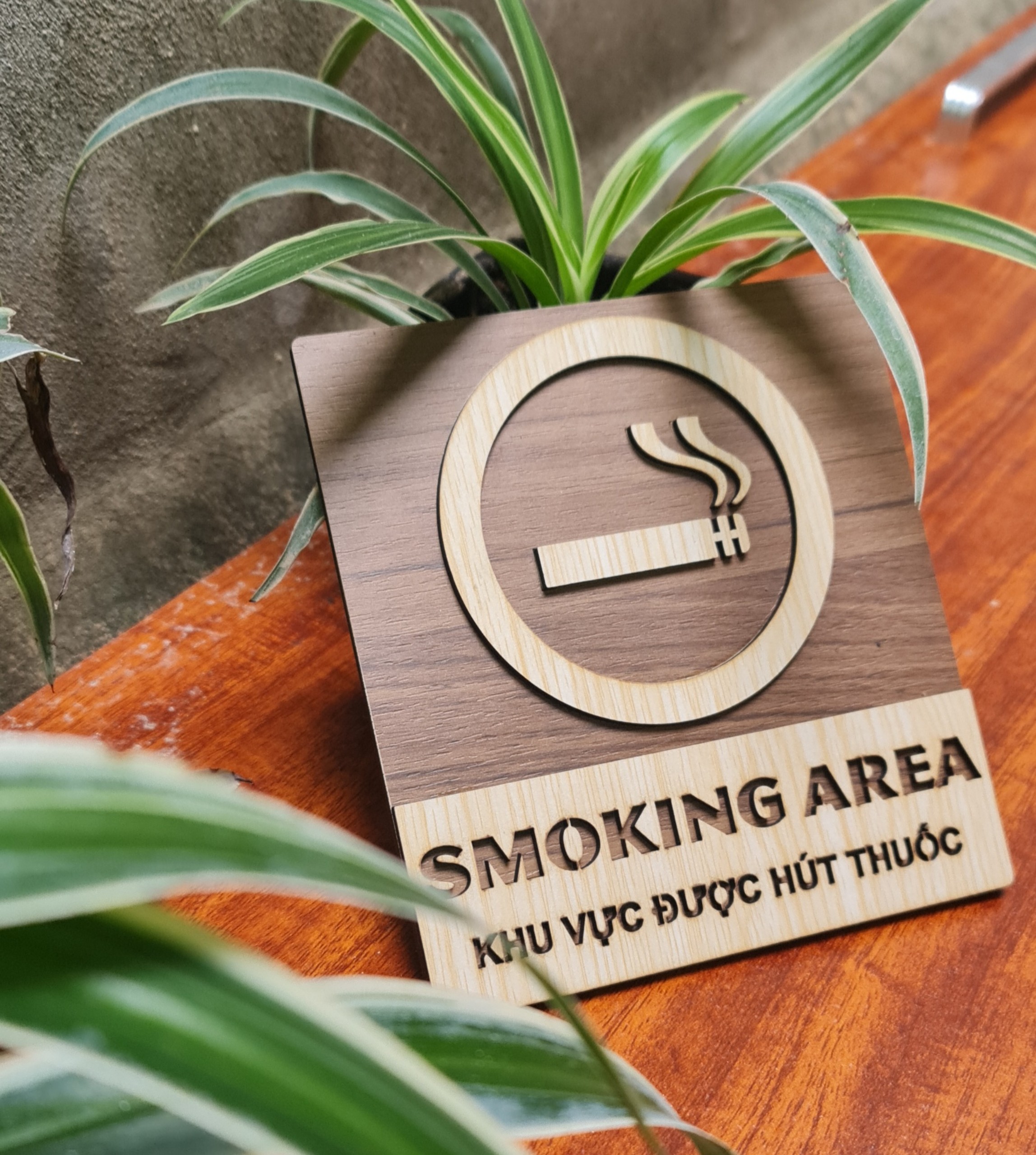 Bảng Cấm hút thuốc, biển báo No smoking, bảng báo Smoking area khu vực hút thuốc