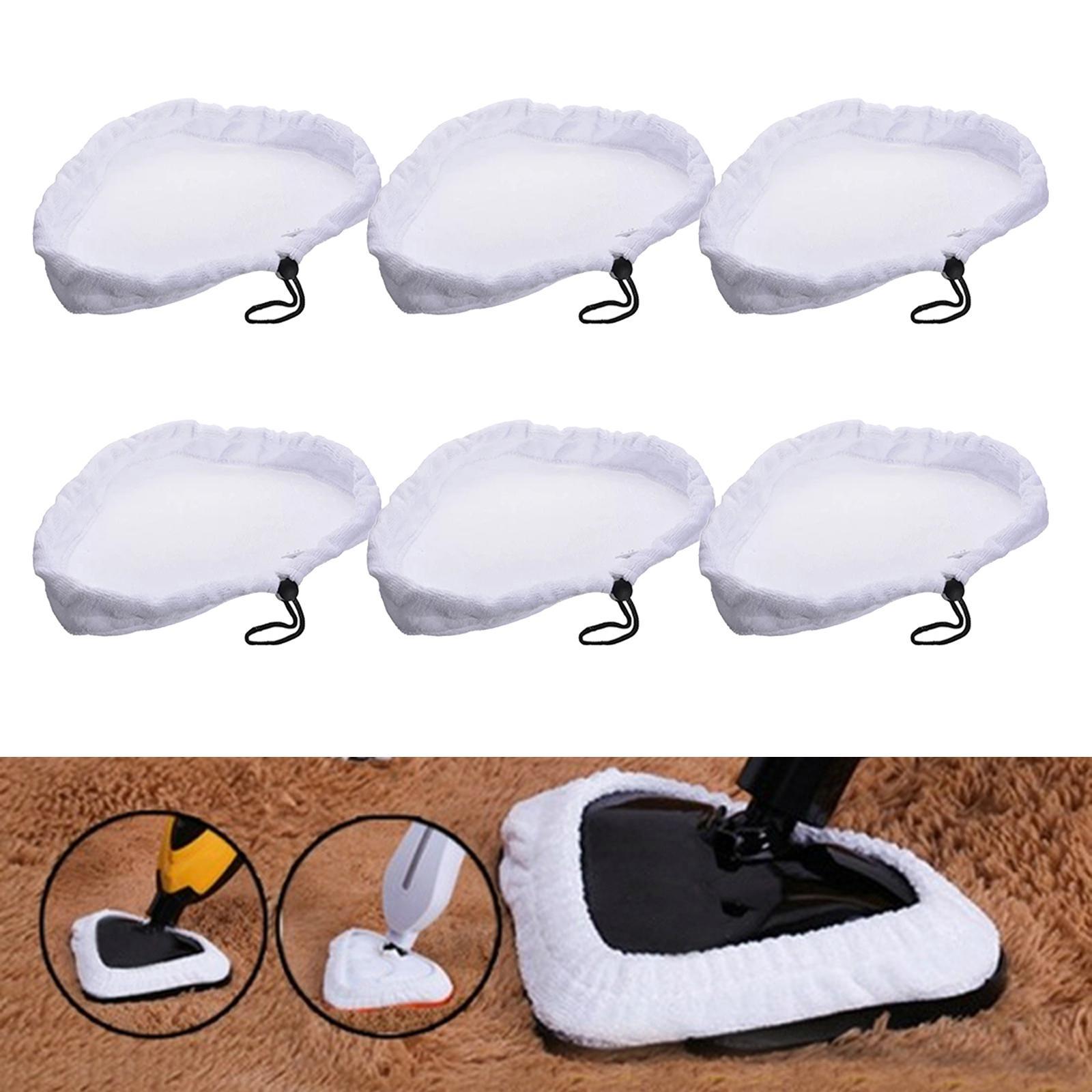 6 Pieces Home Clean Steam Mop Water Absorbent for x5 S302 S001 Steam Mop