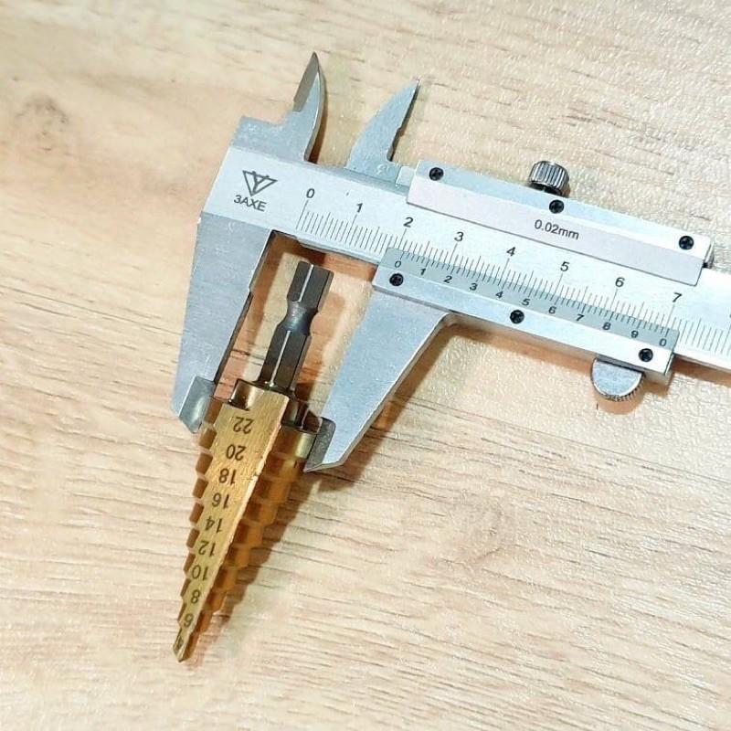 Mũi khoan tháp chui lục giác từ 4-22mm