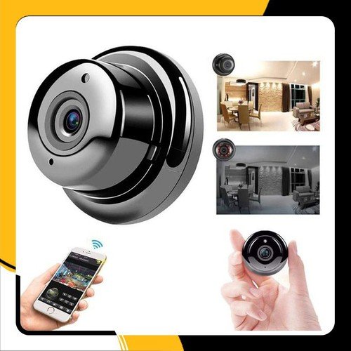 Camera ip wifi mini V380 Pro Treo tường, đàm thoại 2 chiều ,Đèn hồng ngoại quay ban đêm, kết nối wifi với điện thoại thông minh