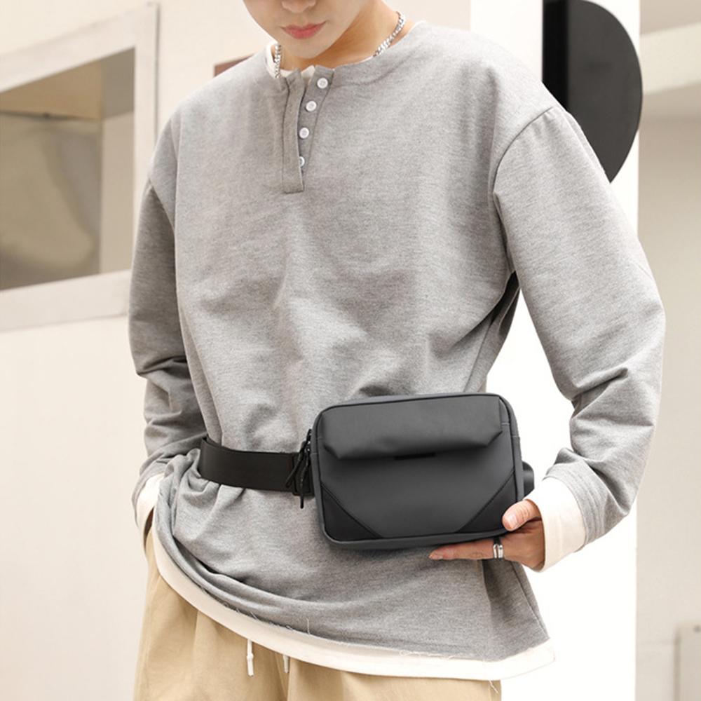 Túi Đeo Chéo Đeo Thắt Lưng Nam Bằng Nylon Chắc Chắn Có Thể Điều Chỉnh Độ Dài