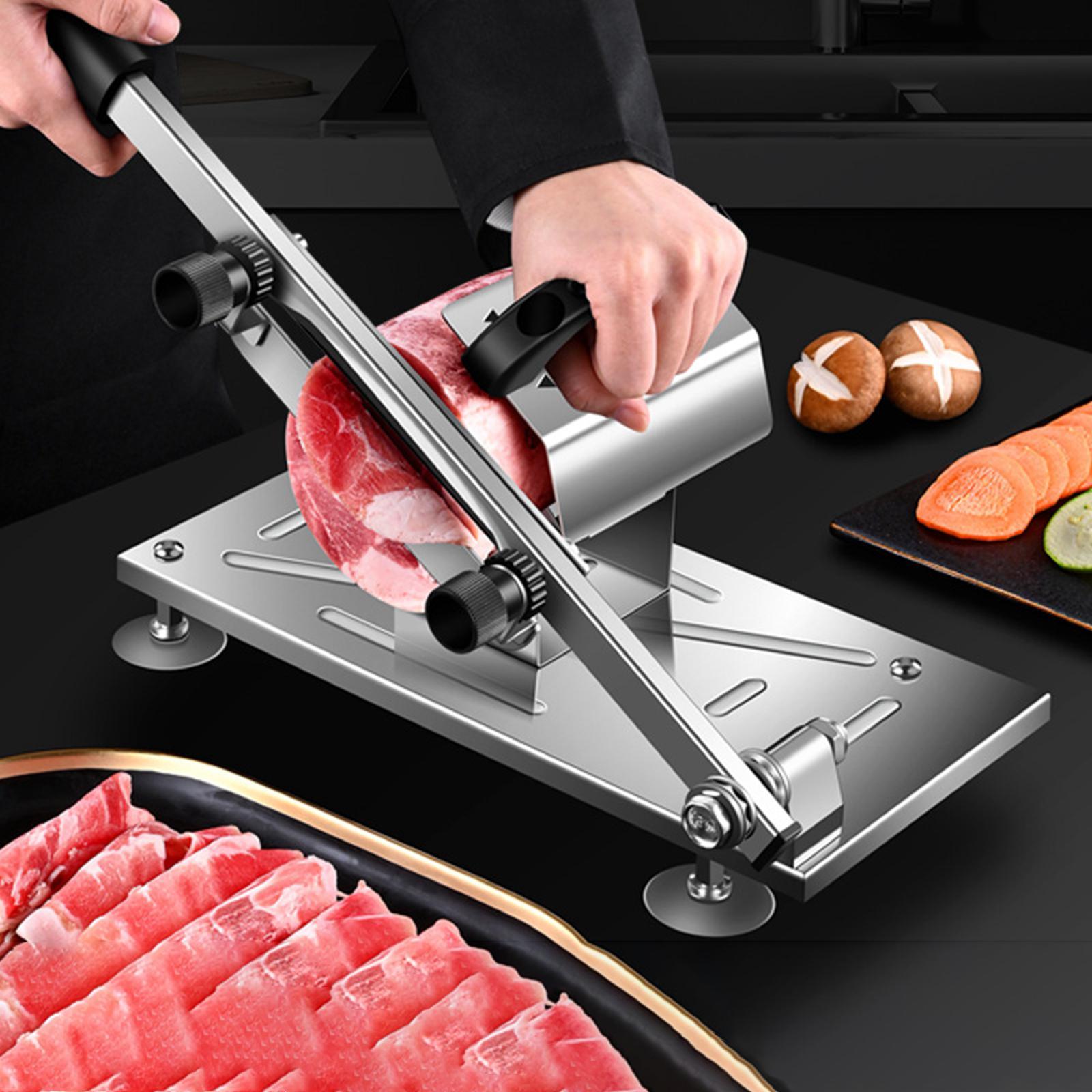 Manual Meat Slicer Vegetable Meat Cutter Slicing Machine for Kitchen