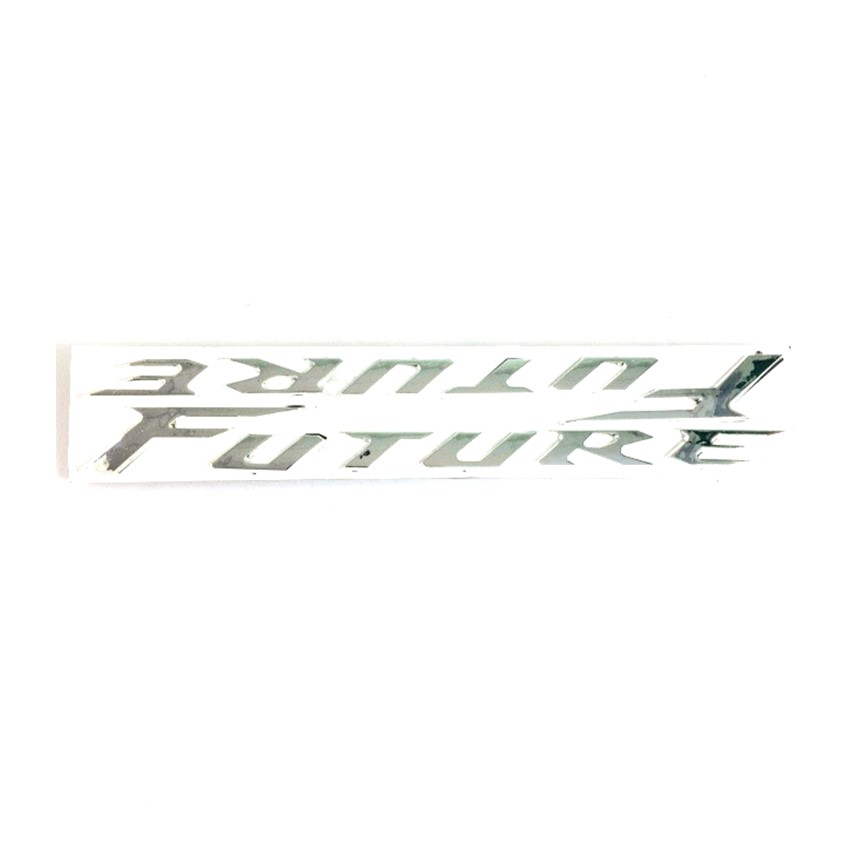 Tem chữ nổi dán xe Future huyền thoại xi bóng