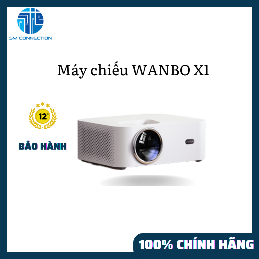 MÁY CHIẾU WANBO X1 ANDROID 720P - HÀNG CHÍNH HÃNG