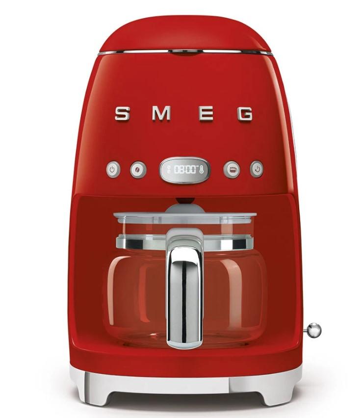 Máy Pha Cà Phê Smeg DFC02PBEU, Smeg Coffee Machine, Máy Pha Cafe, Công Suất 1050W, Dung Tích 1.4L, Nhập Đức