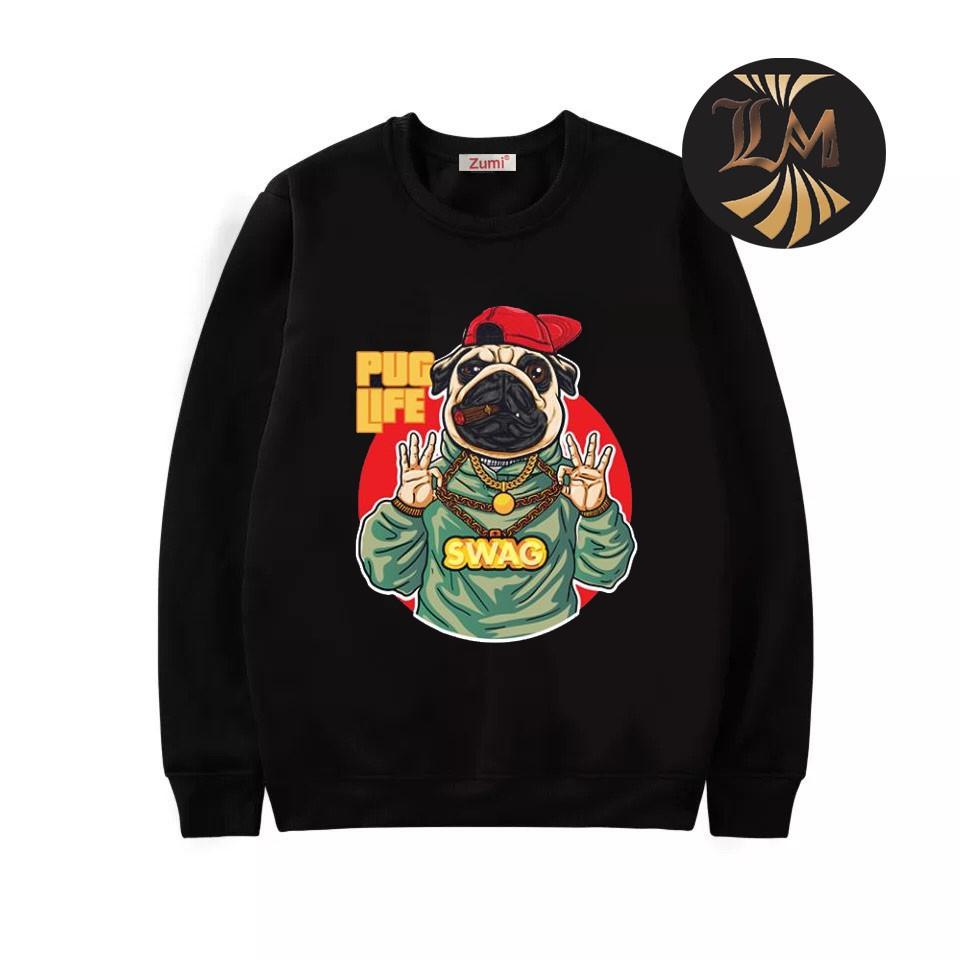Có bigsize đến hơn 100kg vải nỉ bông dày mịn ÁO SWEATER NAM NỮ HOT TREND NỈ BÔNG CAO CẤP - SWZM40581