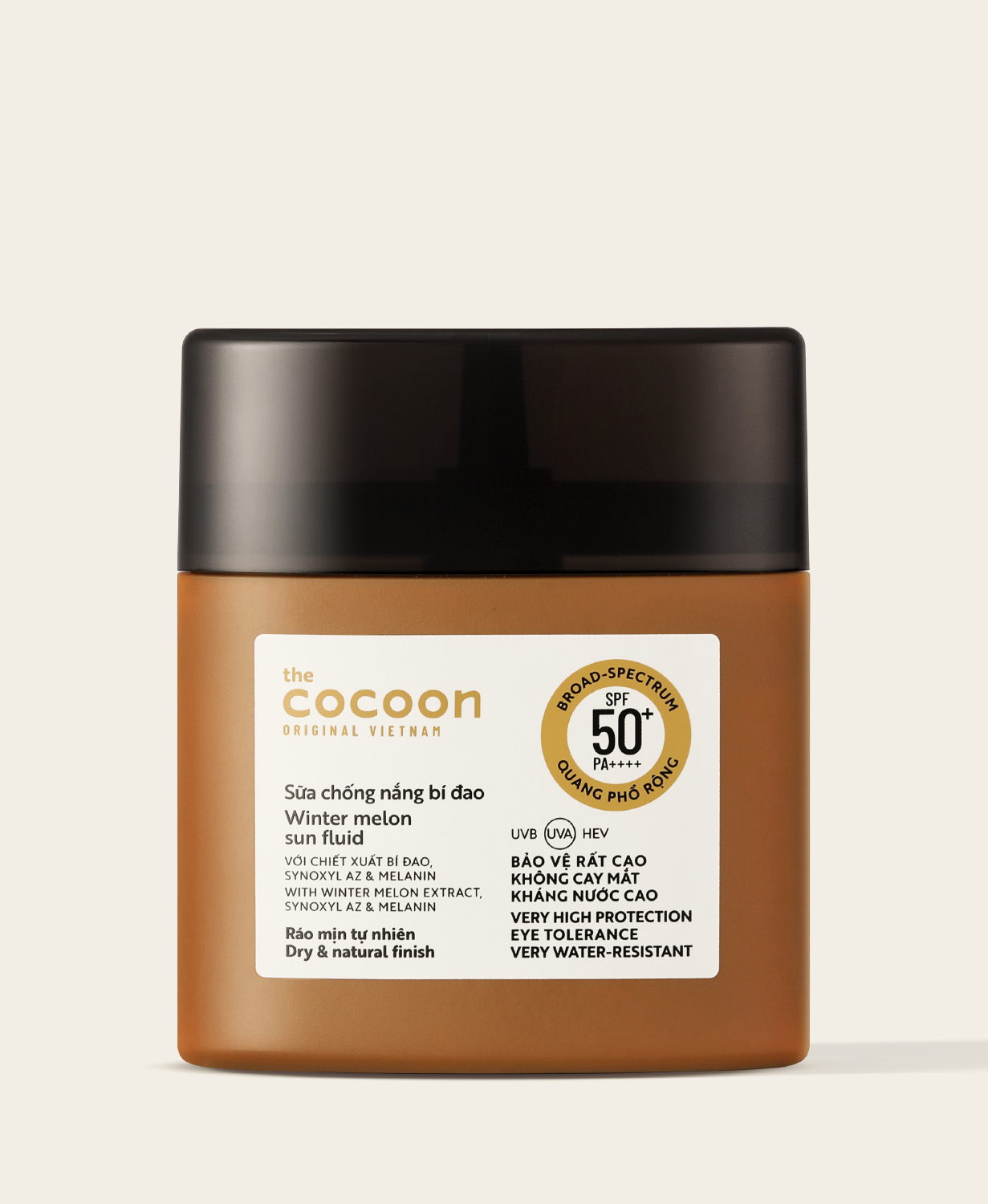 Kem chống nắng Bí đao Cocoon 50ml dạng sữa - sữa chống nắng