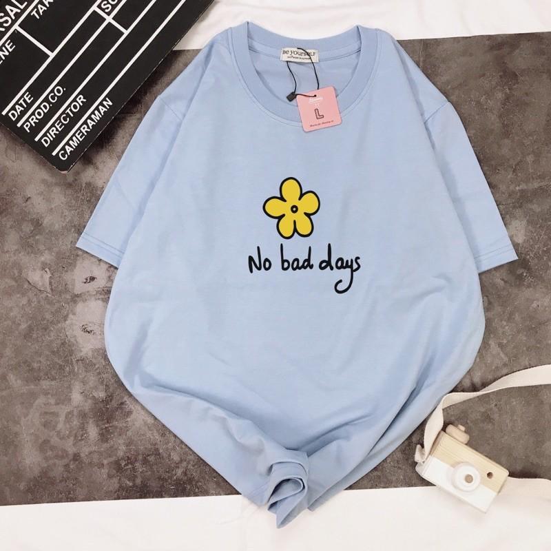 Áo Thun Tay Ngắn UNISEX Hoa - Hình chụp thật (Đủ size M-L-XL)