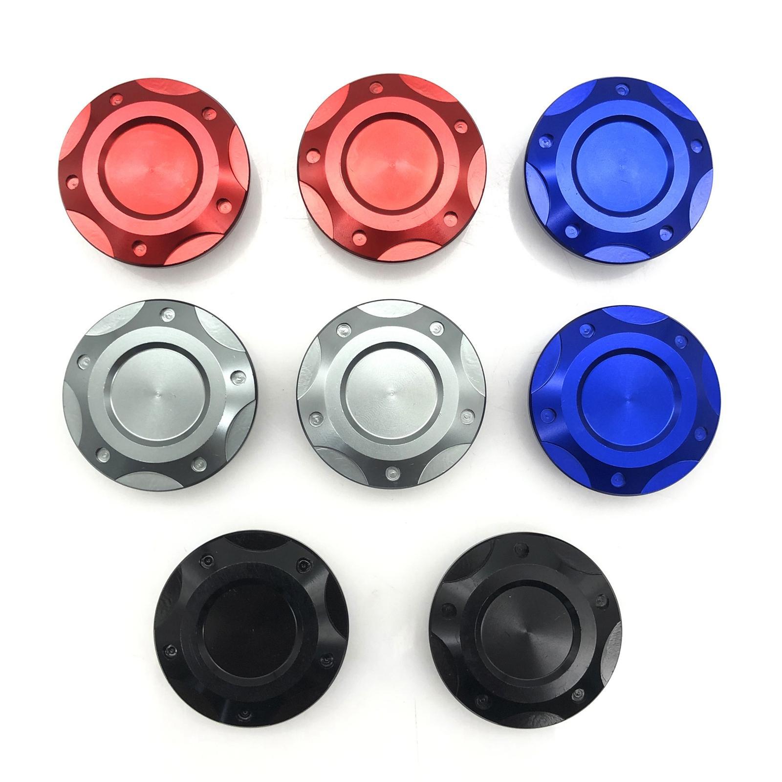 2x Motorcycles Engine Oil Filler Cap, Motorcycle Oil Filler Cap Screw ,Transmission Tank Cover for   , - Accessories