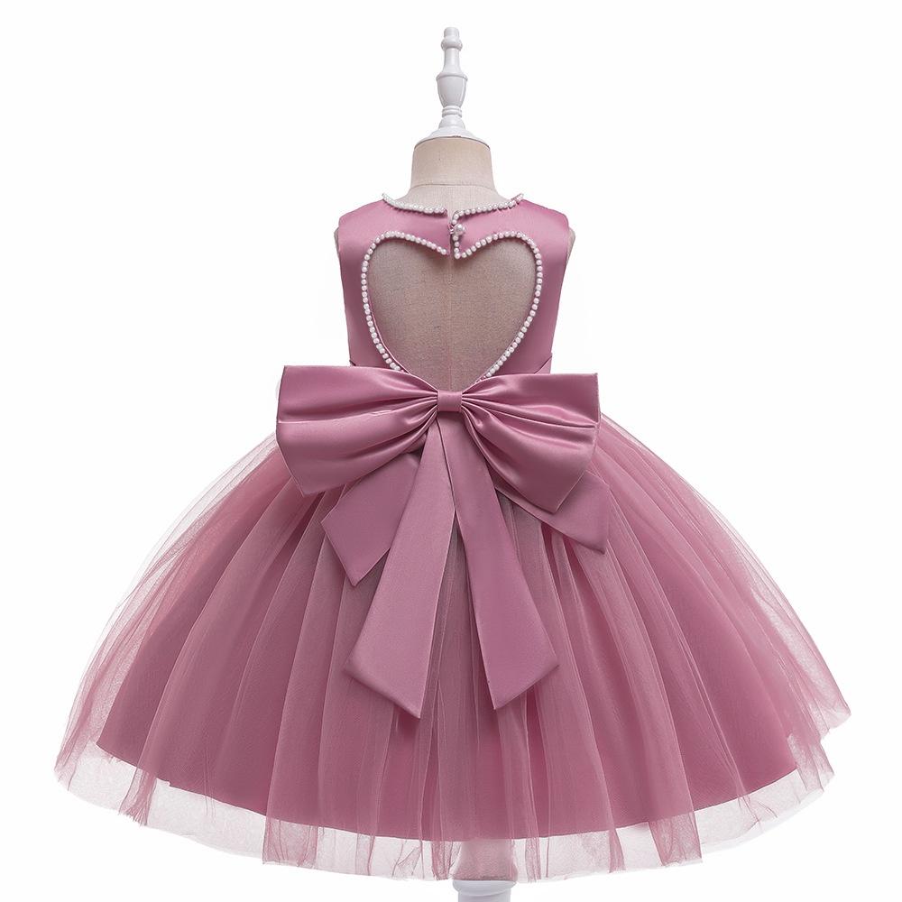 DC27 Size110-160 (13-40kg) Đầm công chúa cao cấp (Đầm voan xoè 3 tầng vải lụa dự tiệc đám cưới) hàng quảng châu