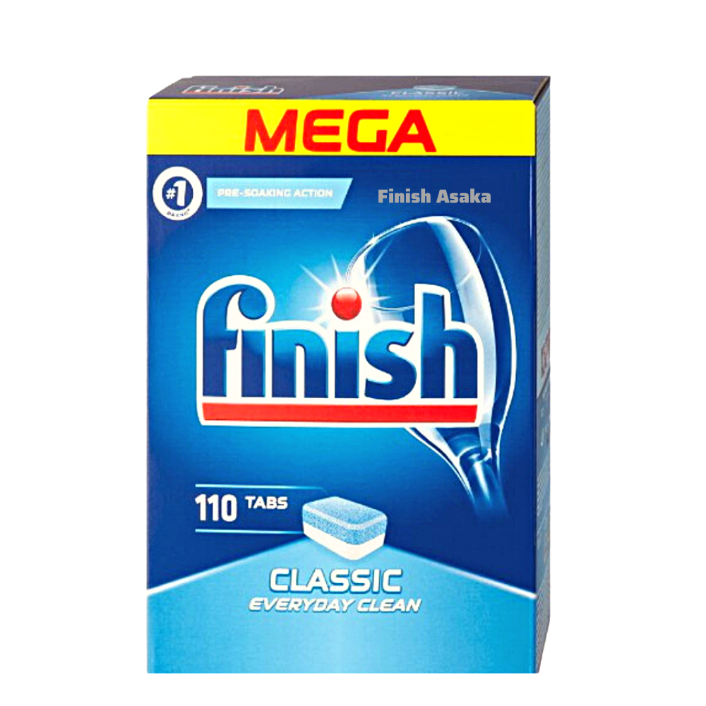 Viên rửa chén Finish Classic 110 viên