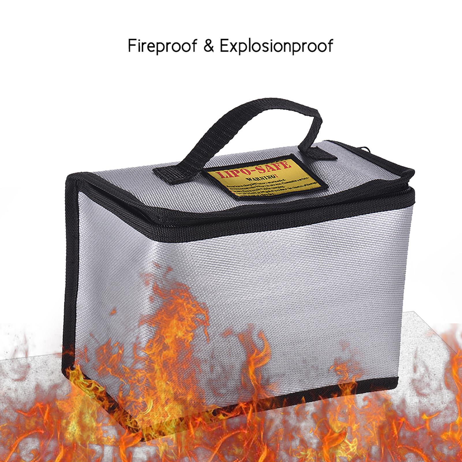 Túi đựng pin Lipo Chống cháy nổ an toàn,lưu trữ pin 215 * 115