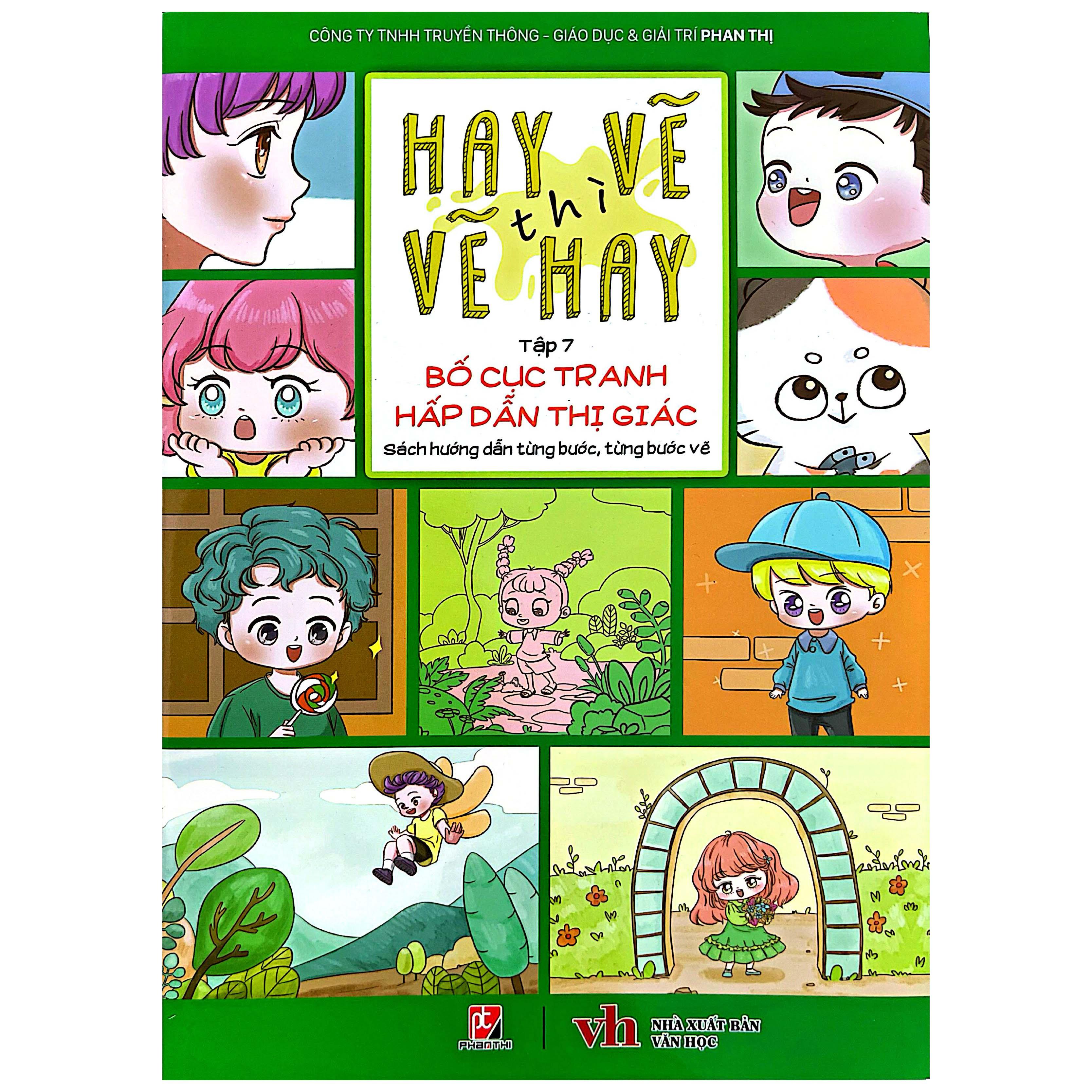 Sách - Hay Vẽ Thì Vẽ Hay - Bố Cục Tranh Hấp Dẫn Thị Giác