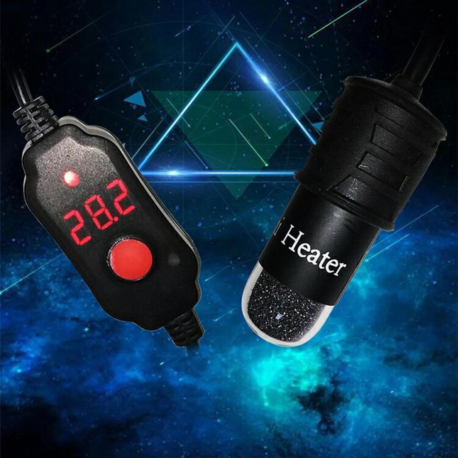 Aquarium Fish Tank Heater Heat Rod Submersible Thermostat for Turtle